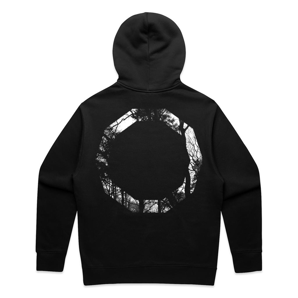 Hybrid Minds Trees Hooded Top [Black]